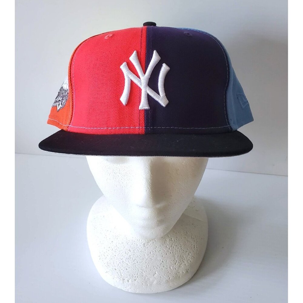 VINTAGE LICENSED NEW ERA 59FIFTY NEW YORK YANKEES 1999 WORLD SERIES BASEBALL HAT